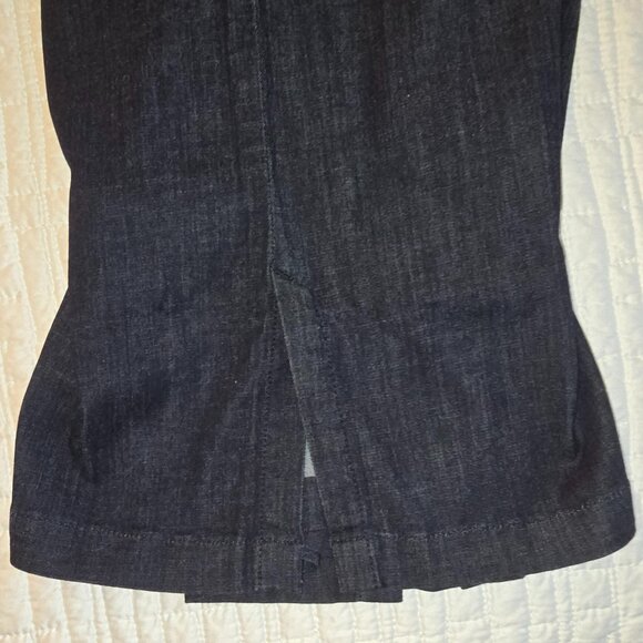 NWT Plus Size Teresa Wide Leg Ankle Jean w/ Plackets - Lightweight Rinse - 24W - Picture 7 of 15